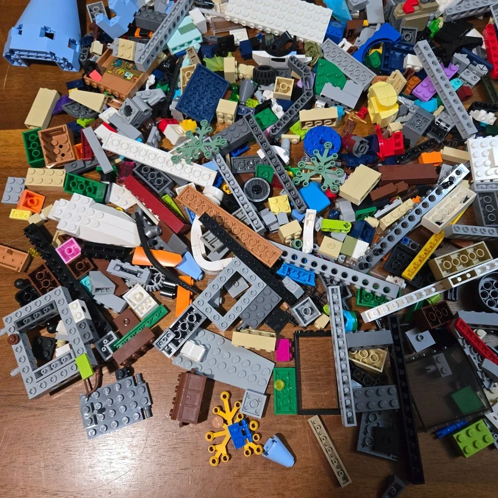Lego Bulk Lot Mixed Bricks Technic Specialized Pieces City Space MOC Parts